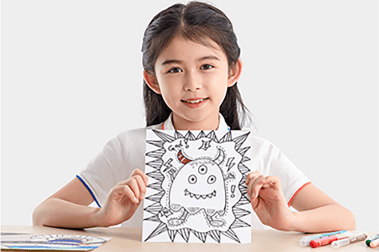 北京画啦啦美术_绘画作品展示