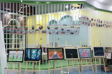 北京豌豆口才_小朋友们绘画作品展示