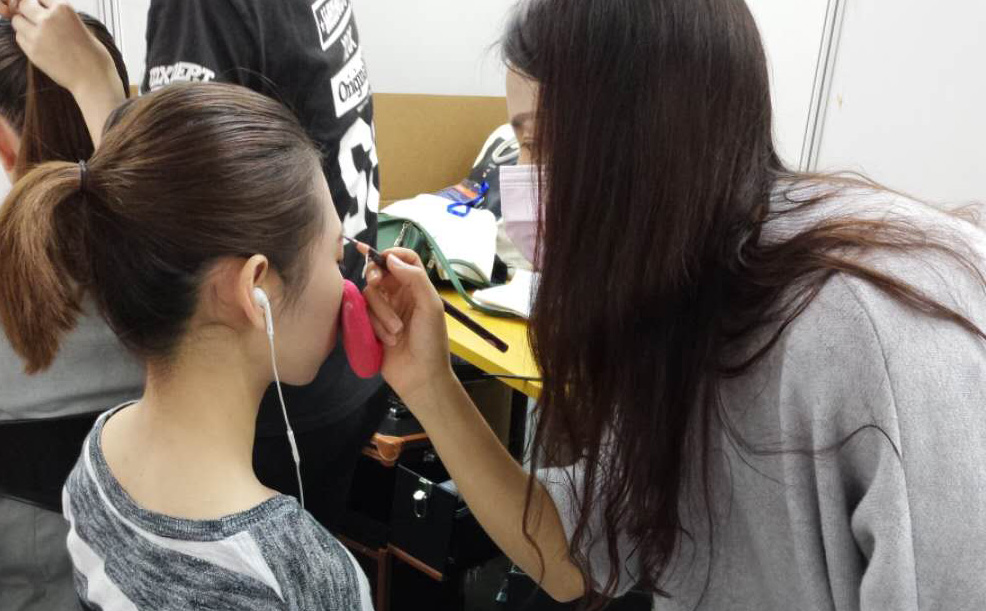 广州星美国际美妆培训学校学员风采