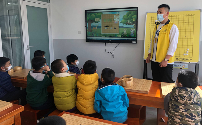 深圳聂卫平少儿围棋授课实况