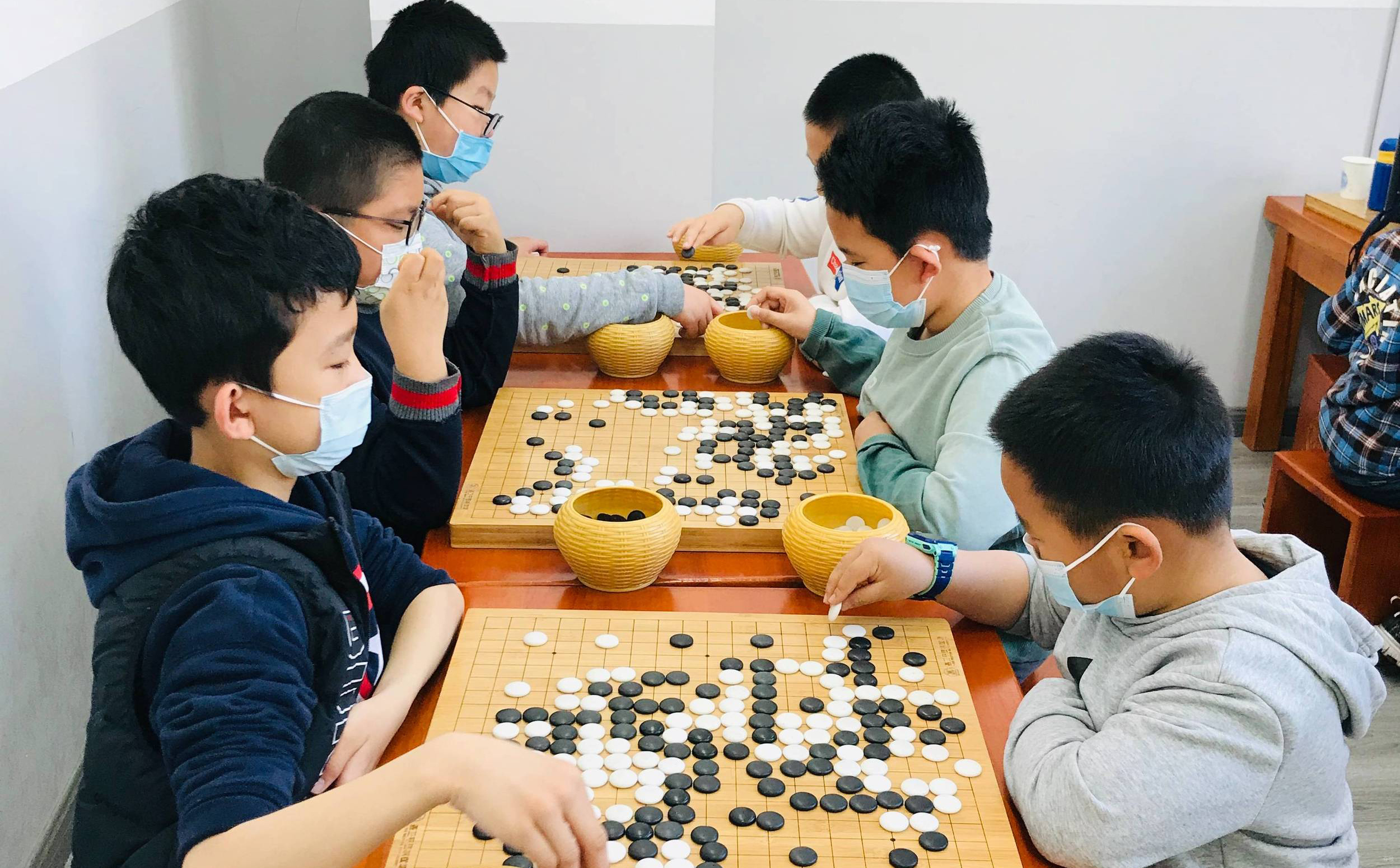 深圳聂卫平少儿围棋学习实况