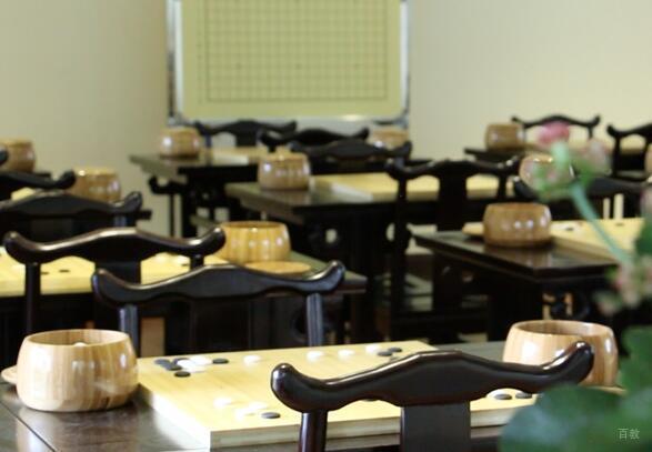北京聂卫平围棋道场_教室内景