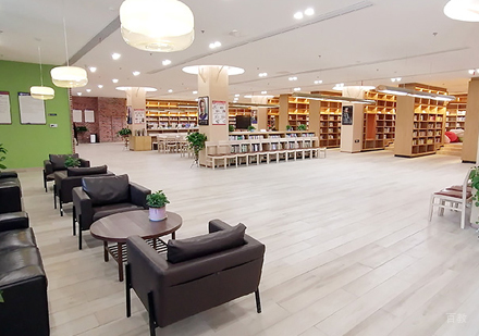 合肥新华公学_校区图书阅览室环境展示