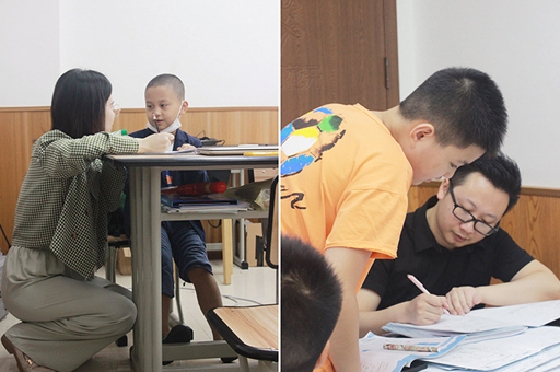 校区学员学习场景展示