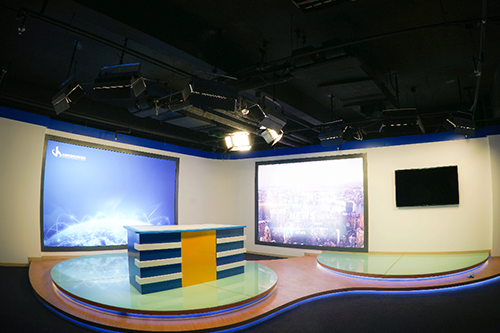 北京国艺苑艺考播音主持的环境模拟教室