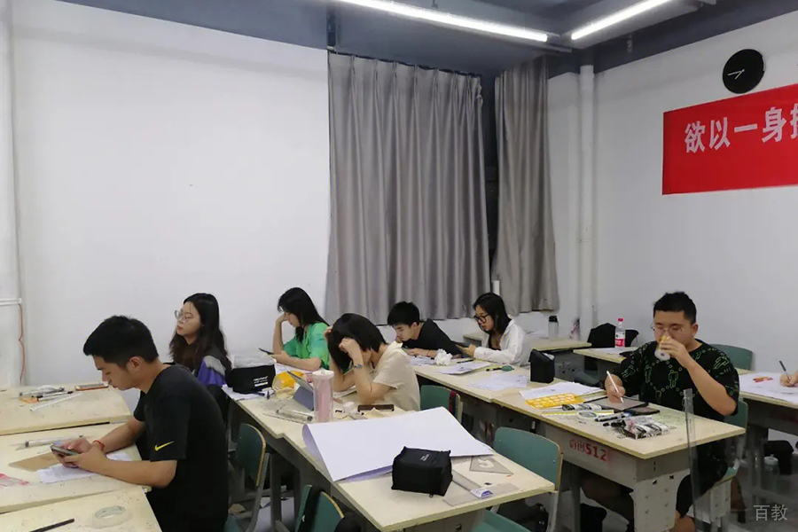 课堂的学员