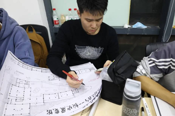 广州四方手绘考研中心_绘制过程