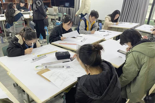 武汉四方手绘_校区学员上课场景展示