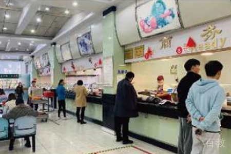 学校食堂环境