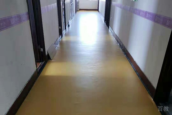 兰州菁华补习学校_教室走廊