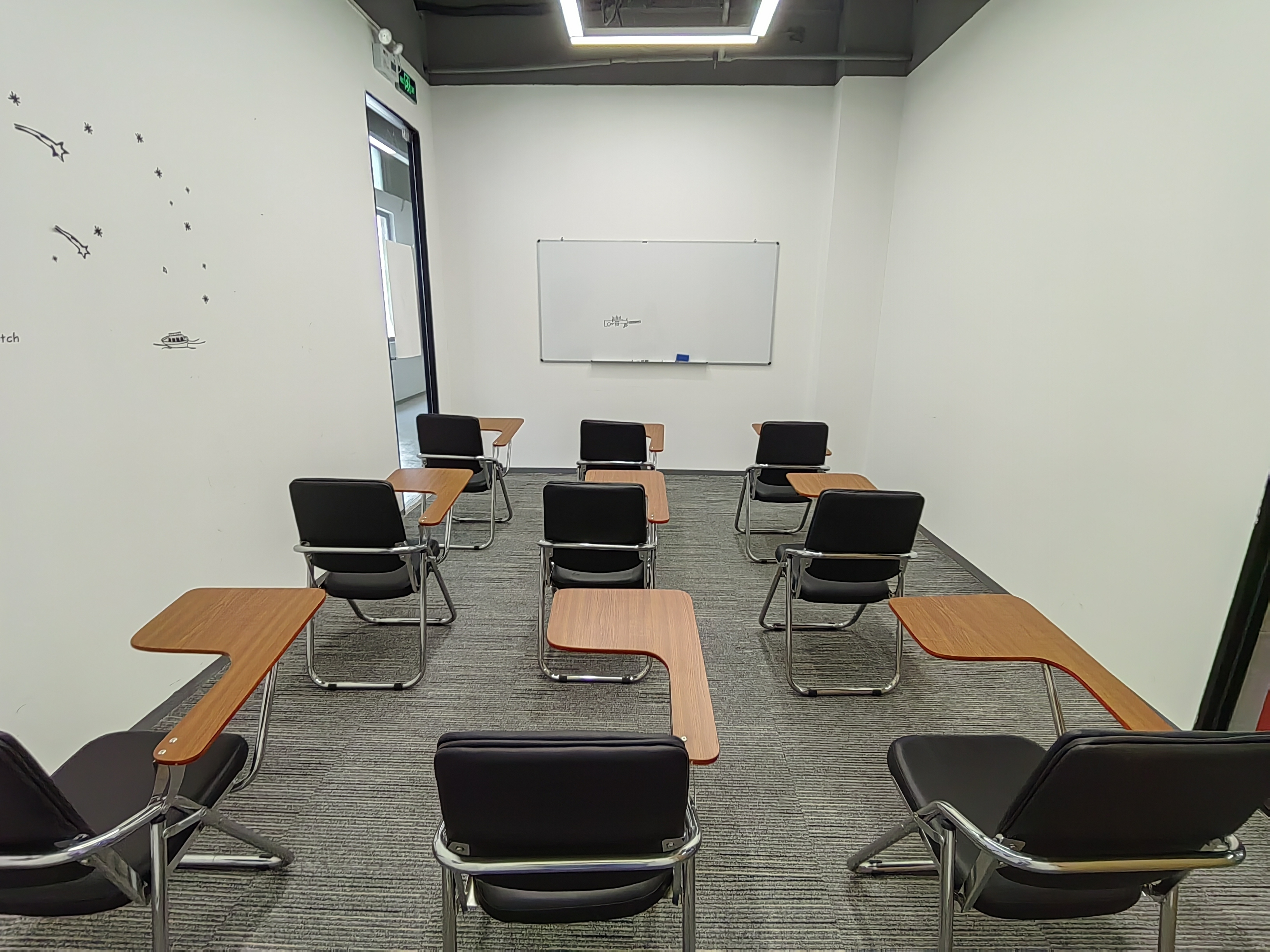 校区韩语班教室教学环境