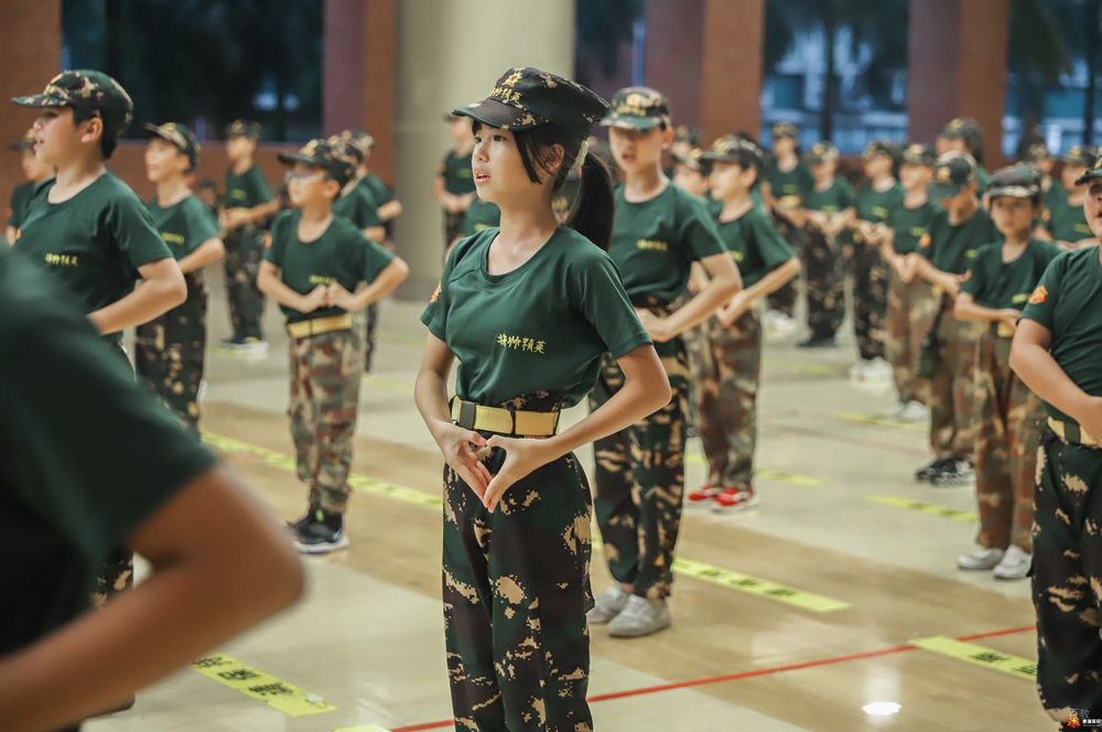 学员训练照片
