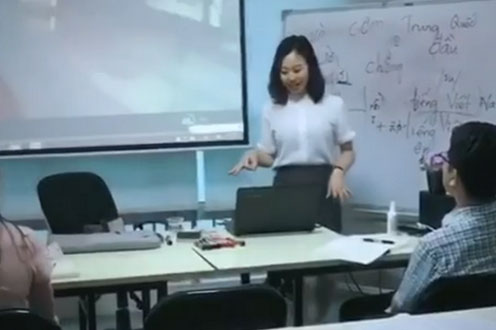 教师上课