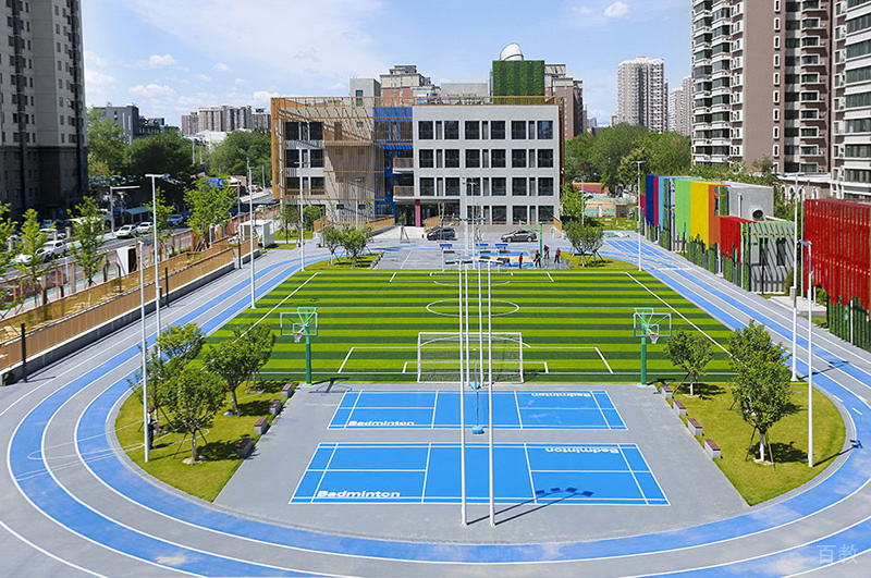 北京丽泽国际学校_校园环境