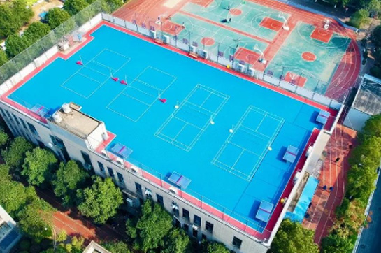 长沙涉外职业高中_校园环境俯瞰图