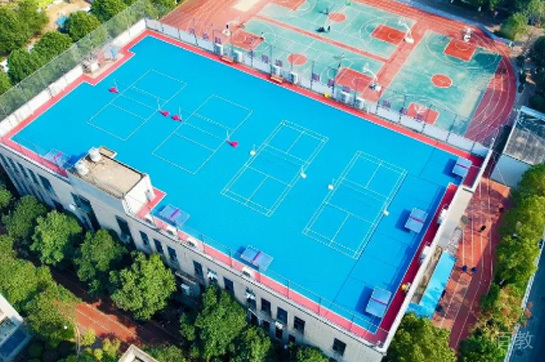 长沙涉外职业高中_校园环境俯瞰图