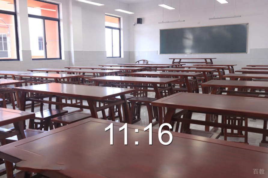 长沙平高松雅湖高考复读学校_教室环境
