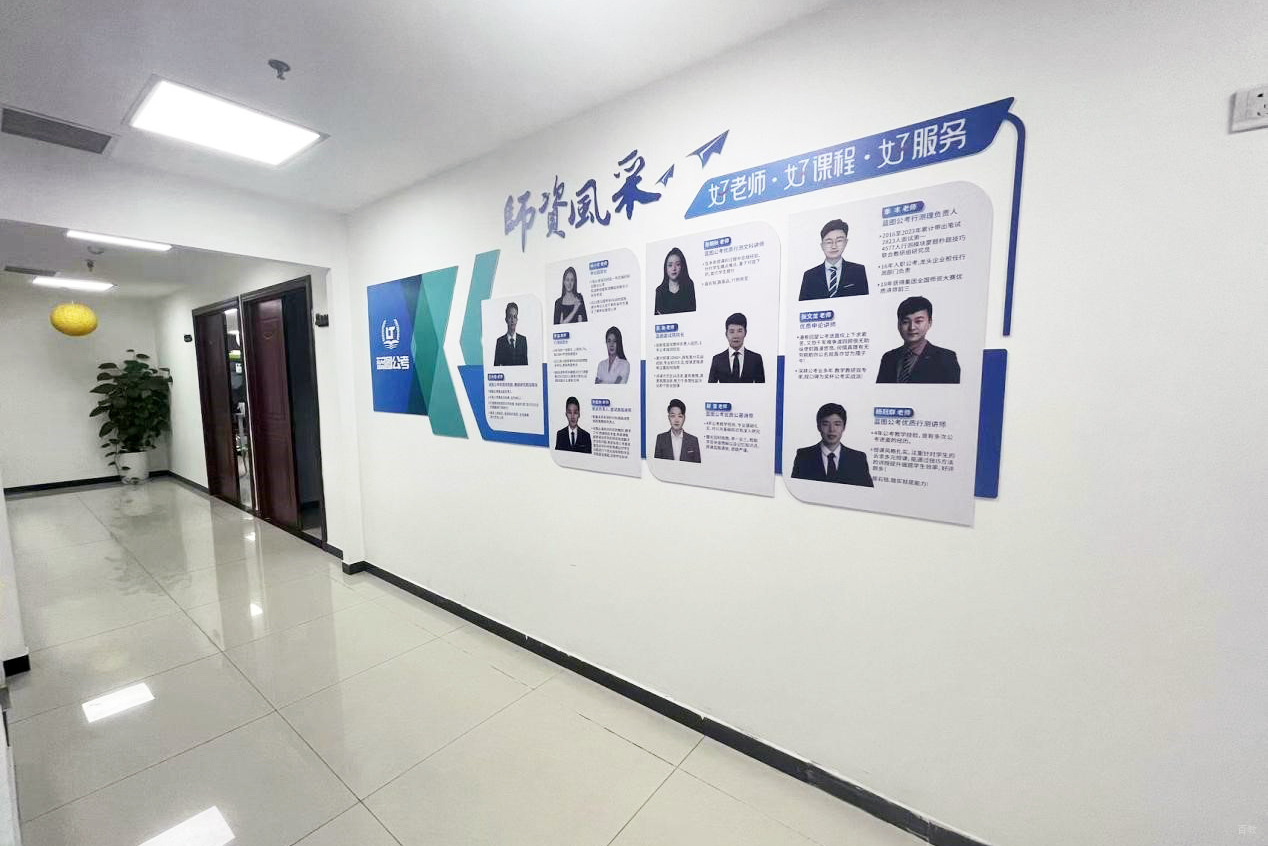 上海蓝图公考_环境图片一角