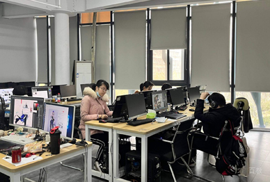 校区学员学习场景展示