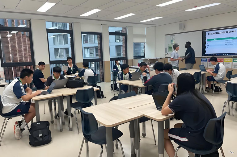 学生上课场景