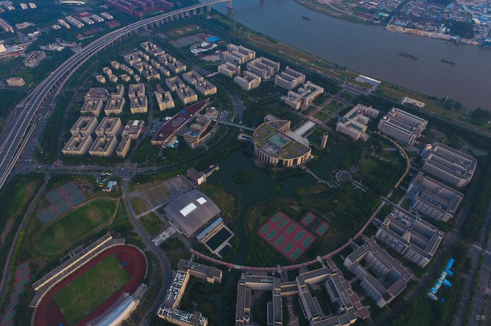 学校俯瞰环境