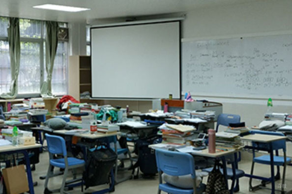 广大附中国际部_学校教室环境
