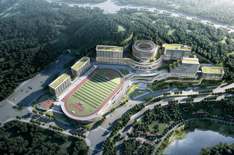 重庆医药科技学校_校园俯瞰图