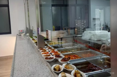 上海明鑫艺考_食堂环境