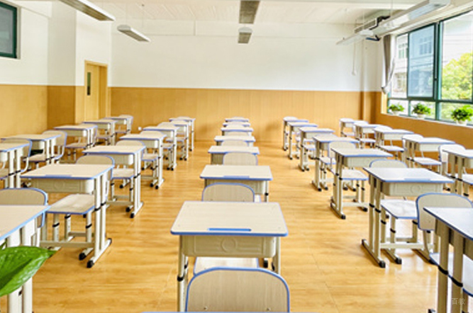 成都绵实外国语学校欧亚双语实验部_教室环境