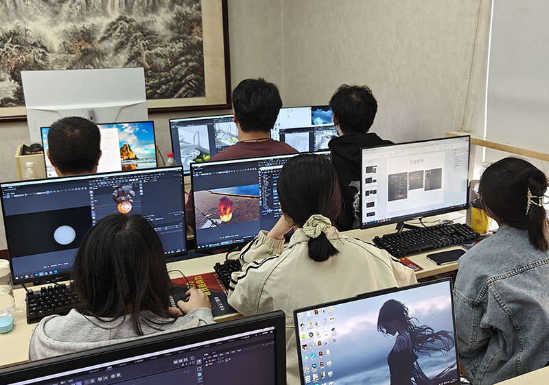 上海四叶草数字传媒_学校环境照片