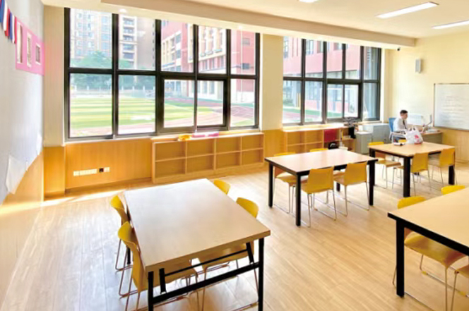 成都锦秋沃顿公学_教室环境