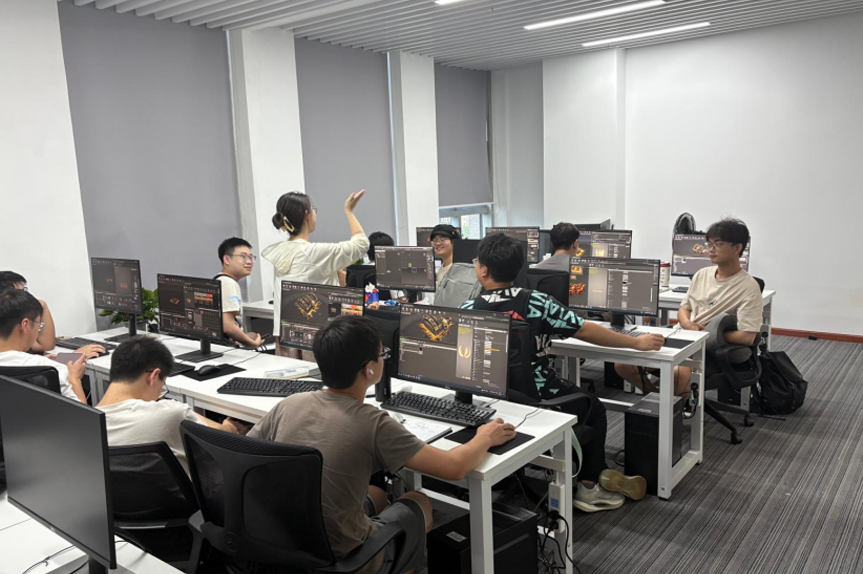 成都黑格子视界教育_课堂环境