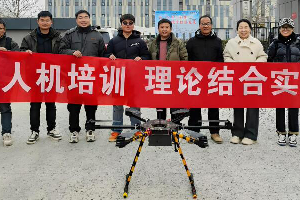 北京达内无人机学员合照