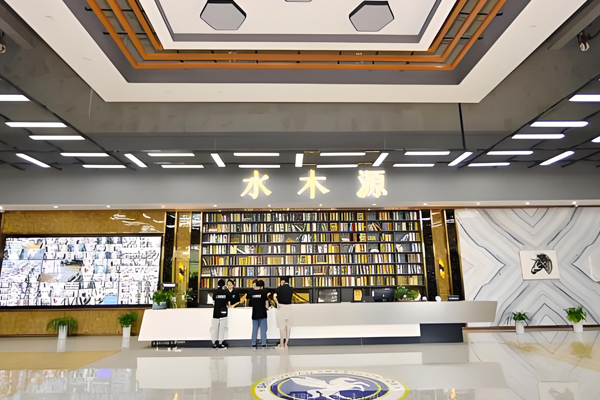 杭州水木源画室_大厅内环境