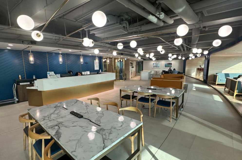 成都51talk香港升学_大厅环境