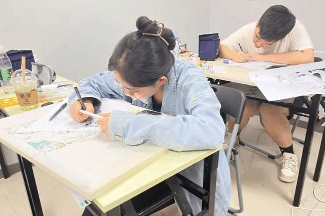 哈爾濱四方手繪考研_學習相冊