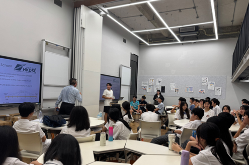 香港德萃学校_课堂环境