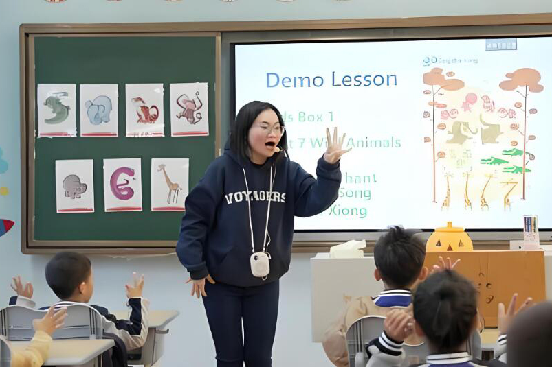 北京北外剑桥英语_上课氛围