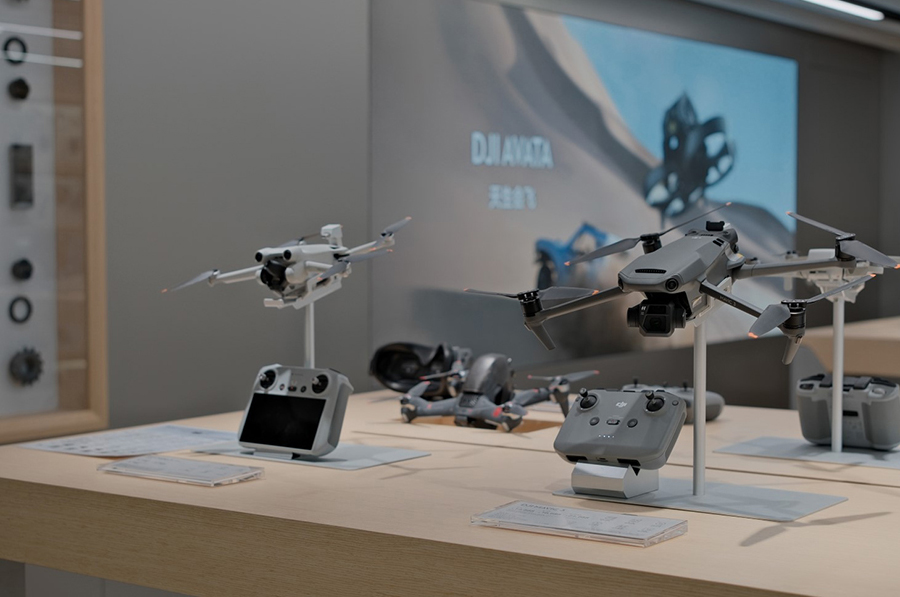 深圳慧飞无人机_展示区环境1