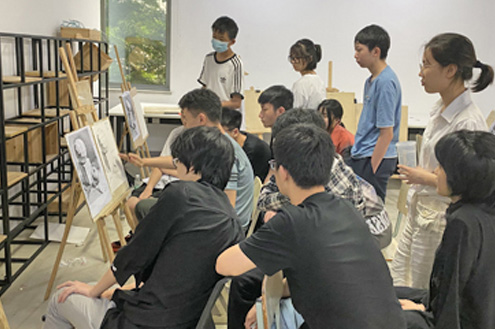 美术室环境图片