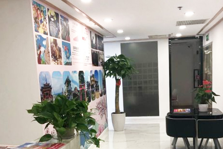 上海千羽鹤日本语_学校环境图片