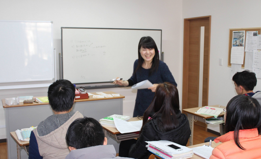 上海千羽鹤日本语_学员课堂环境图片