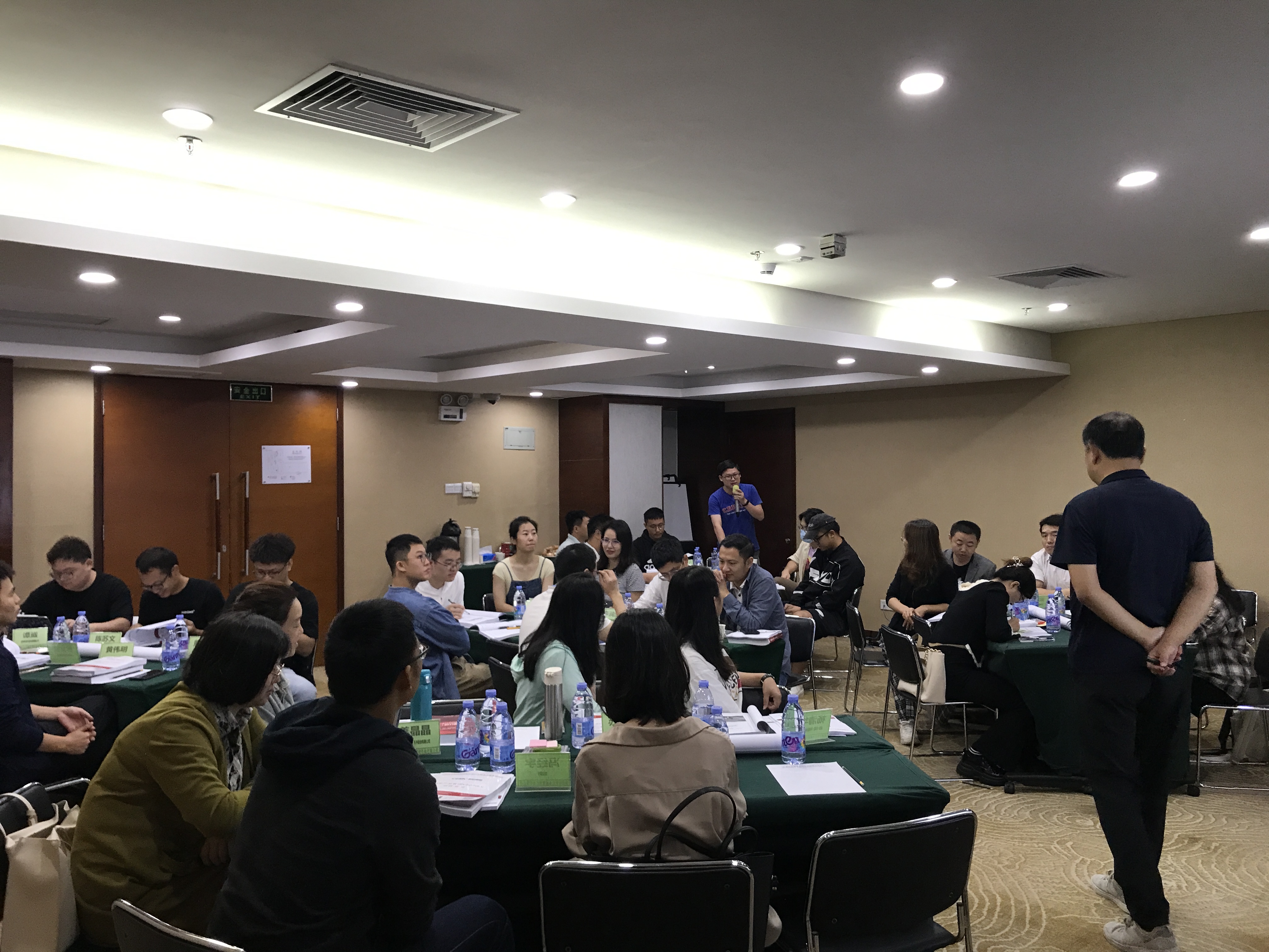 课堂的学员互动