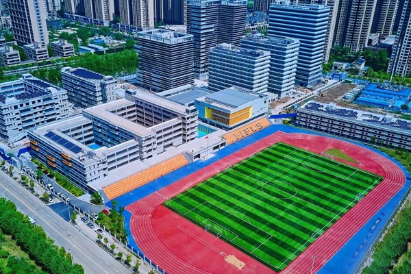 武汉汉阳外校科德学院校园全景
