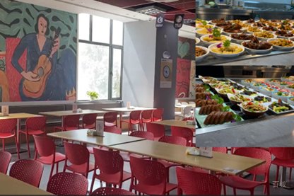 食堂环境图片