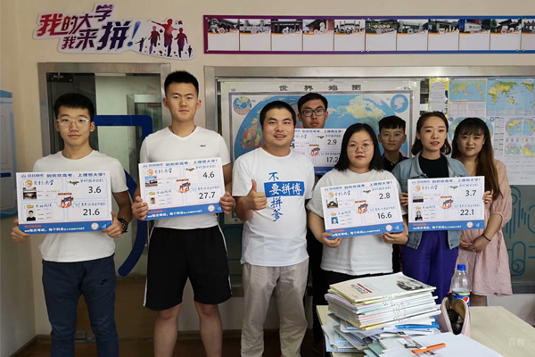 武汉新梦想教育_校区报名学员合影