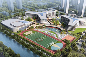 南京金地未来学校_学校俯瞰环境