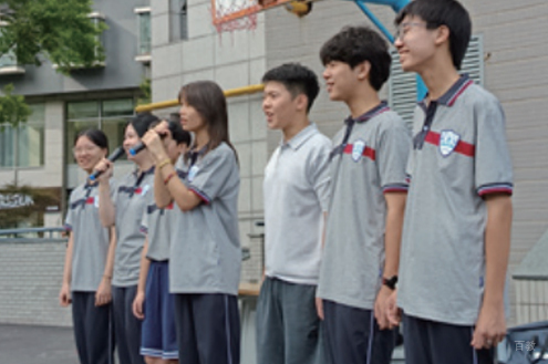 上海华外学校国际中本贯通_演讲环境