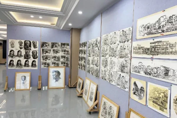 武汉艺嘉画室_校区教学环境展示
