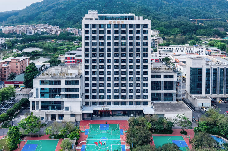 广州暨联教育_学校教学楼环境